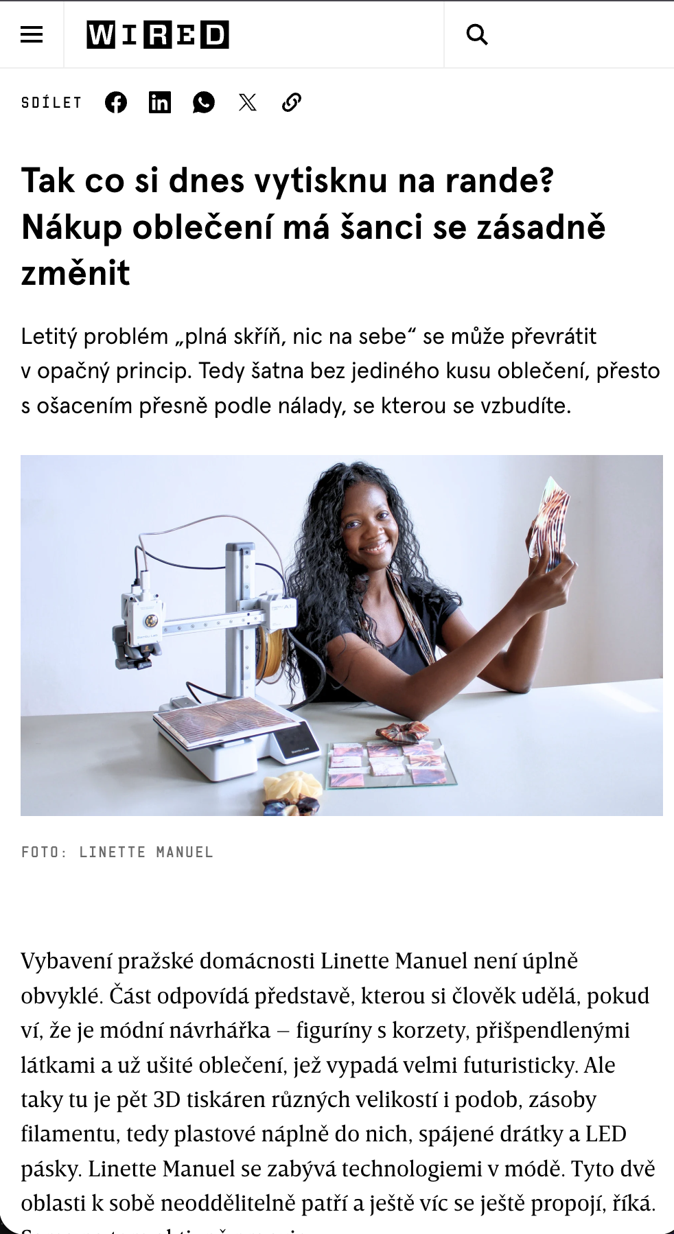 Wired – Tak co si dnes vytisknu na rande?